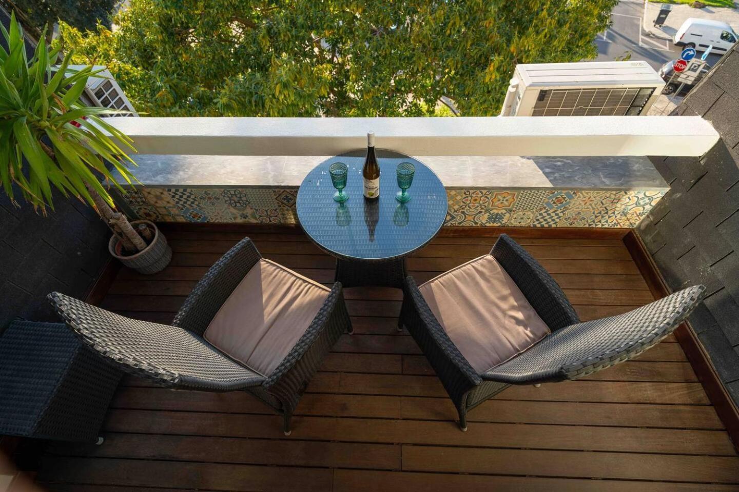 Sea View W Balcony 2 Mins Walk To Beach & Casino Estoril Eksteriør bilde