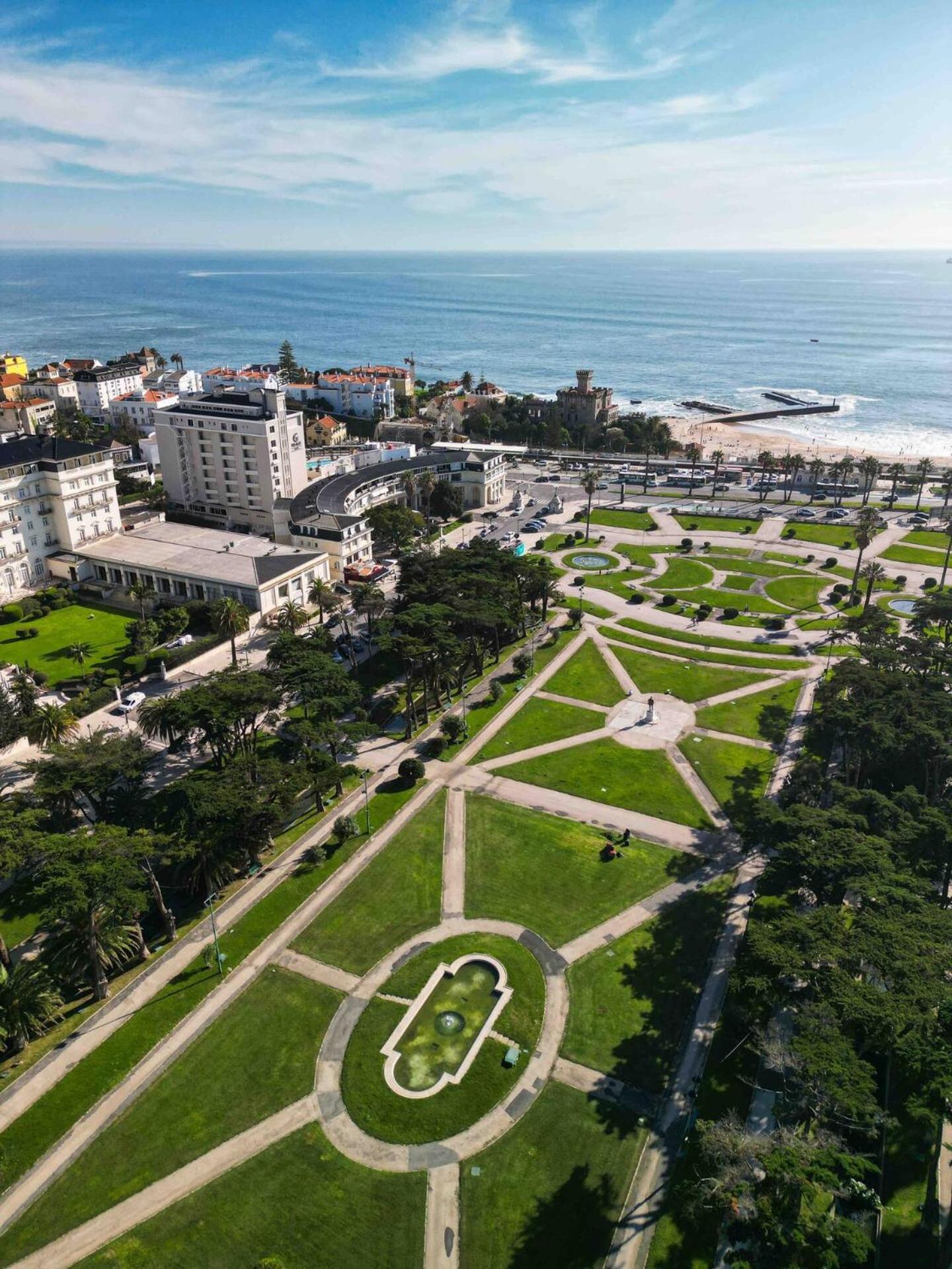 Sea View W Balcony 2 Mins Walk To Beach & Casino Estoril Eksteriør bilde
